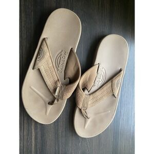 Rainbow East Cape Men's Suede/ Nylon/ Rubber Flip Flop Thing Sandals Size 13 EUC